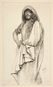 Aaron, aus Titus Andronicus von Edwin Austin Abbey