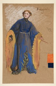 Bolingbroke, Kostümentwurf für König Richard II