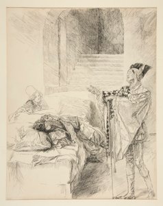 Clown von Edwin Austin Abbey