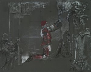 Kolumbus entdeckt die Neue Welt von Edwin Austin Abbey