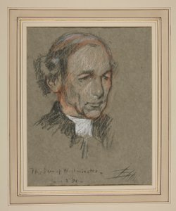 Krönung von Edward VII Porträt: Joseph Armitage Robinson, Kanoniker