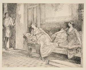 Dromio von Ephesus von Edwin Austin Abbey