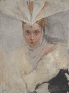 Figurenstudie von Edwin Austin Abbey