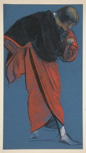 Figurenstudie von Edwin Austin Abbey