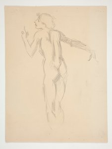 Figurenstudie von Edwin Austin Abbey