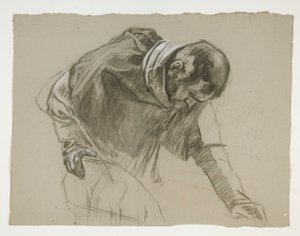 Figurenstudie für König Artus