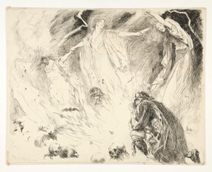 Erste Erscheinung: Macbeth! Macbeth! Macbeth! hüte dich vor Macduff., Akt IV, Szene 1, Macbeth