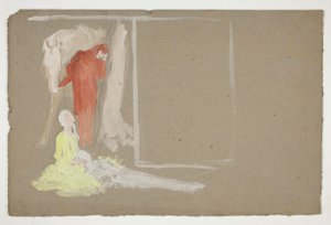 Gruppe von Figuren von Edwin Austin Abbey