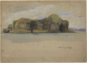 Insel Staffa von Edwin Austin Abbey