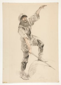 Jack Cade, König Heinrich VI, Teil II (IV.6) von Edwin Austin Abbey