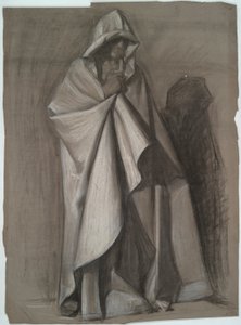 Joseph von Arimathäa, Figurenstudie von Edwin Austin Abbey