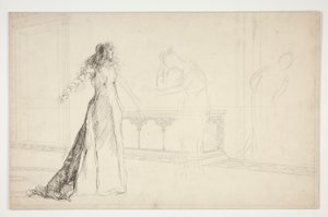 Julia in der Halle, aus Romeo und Julia von Edwin Austin Abbey
