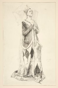 Lady Anne Nevill, aus König Richard III von Edwin Austin Abbey