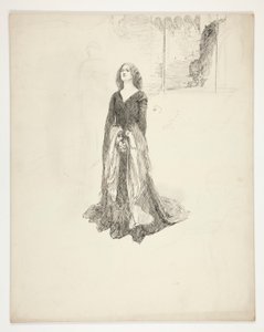 Dame mit gefalteten Händen, aus König Richard II