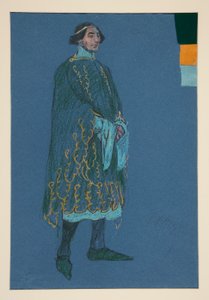 Verschiedene Studien, Kostümentwurf für Henry Irving