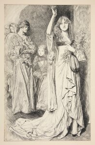 Ophelia von Edwin Austin Abbey