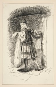 Probst mit Ragozine von Edwin Austin Abbey