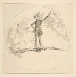 Puck, Illustration für Akt II, Szene ii, Ein Sommernachtstraum