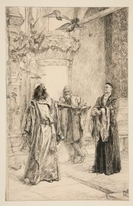 Shylock von Edwin Austin Abbey