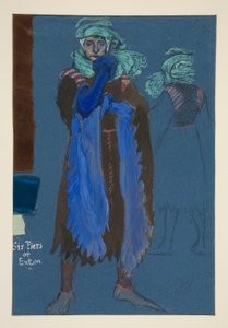 Sechs Pfeiler von Exton, Kostümentwurf für Henry Irving