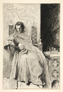 Skizze für König Johann, aus König Johann von Edwin Austin Abbey
