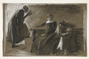 Skizze für ein nicht identifiziertes Shakespeare-Stück