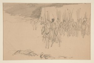 Soldat zu Pferd von Edwin Austin Abbey