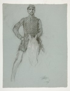 Studie für von Edwin Austin Abbey