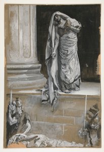 Studie für Anthony von Edwin Austin Abbey