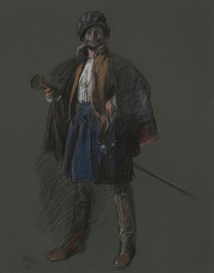 Studie für Apotheose von Pa.: Hudson (?)