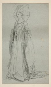 Studie für Lady Anne, für König Richard III (?)