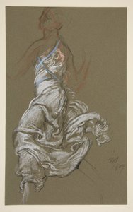 Studie für die Figur von 10 Uhr