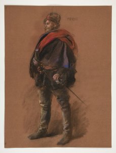 Studie für die Figur von Captain Peter Minuit