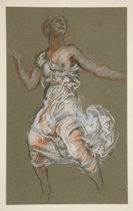 Studie für die Figur von 12 Uhr