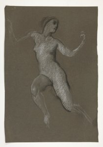 Studie für die Figur von 12 Uhr mittags