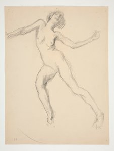 Studie für die Figur von 12 Uhr mittags