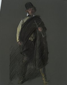 Studie für die Figur von Captain Peter Minuit
