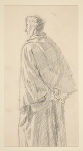 Studie eines Mannes in Robe