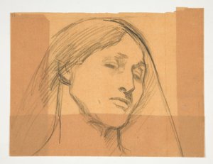 Studie einer Frau