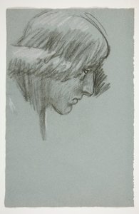 Studie eines jungen Mannes von Edwin Austin Abbey