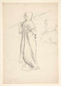 Studie eines Hellebardenträgers, aus König Richard III