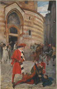 Der Tod von Mercutio - Akt III, Szene I, Romeo und Julia