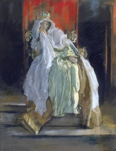 Die Königin in "Hamlet" von Edwin Austin Abbey