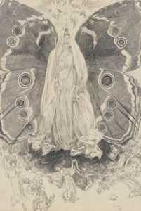 Titania, Illustration für Akt II, Szene ii, Ein Sommernachtstraum von Edwin Austin Abbey