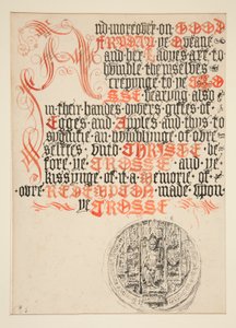 Titelblatt-Design, Scribner von Edwin Austin Abbey