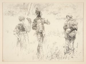 Touchstone von Edwin Austin Abbey