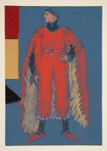Willoughby, Kostümentwurf für Henry Irving
