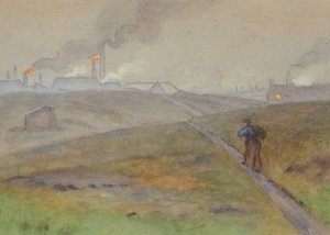 Variante des Schwarzen Landes, Landschaft von Edwin Butler Bayliss