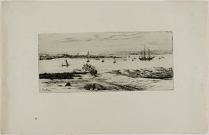 Boote im Hafen von Edwin Edwards
