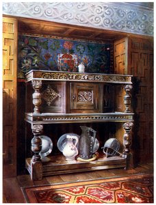Gerichtsschrank Buffet, 1910